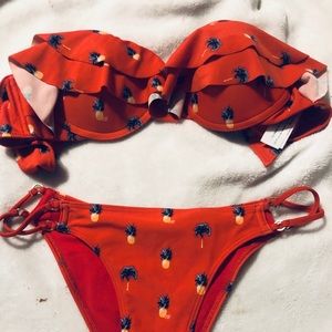 Red Pineapple Bikini